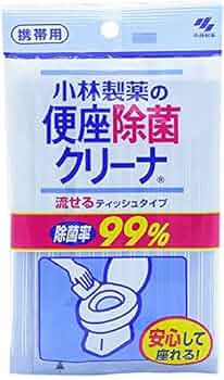 Amazon | 便座除菌クリーナ 携帯ティッシュタイプ 10枚 x 12
